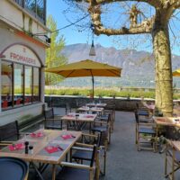 restaurant terrasse lac aix les bains