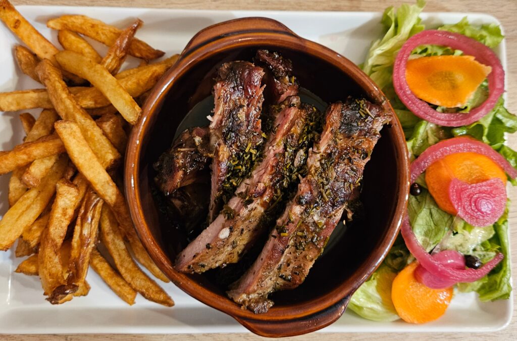 Ribs cuisson lente laqué avec notre marinade miel-whisky